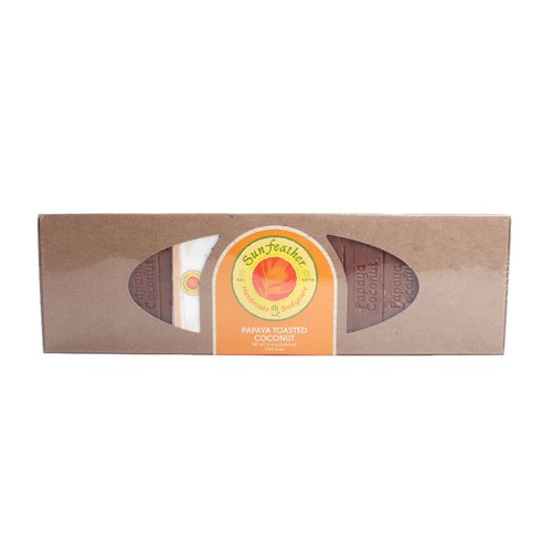 썬페더 바 솝, 1.463kg, Papaya Toasted Coconut