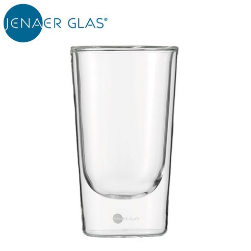 예나글라스 고메이 더블월 텀블러, 투명, 0.35L, 2p