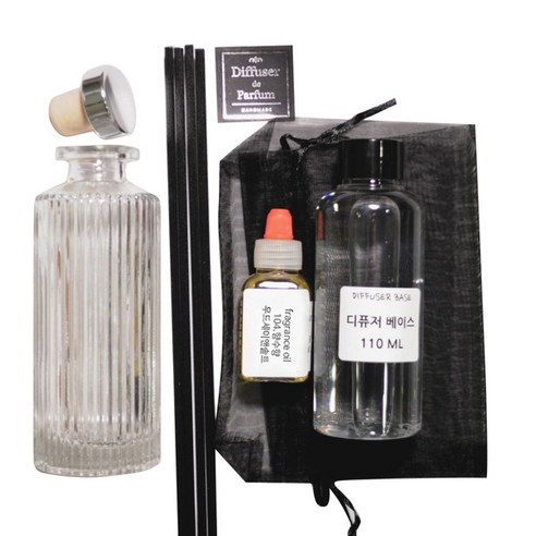 디퓨저KIT-일자크리스탈-향수향, 150ml, 우드세이지 앤 씨쏠트
