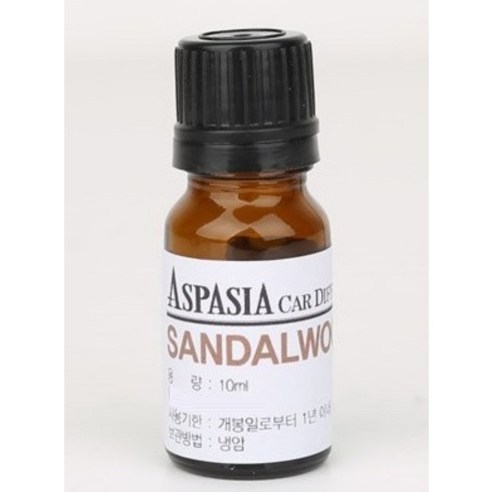 아스파시아 021 차량용 디퓨저 리필 2개, 샌달우드, 10ml