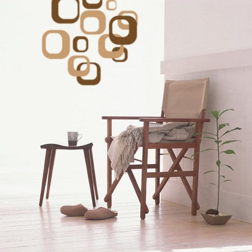 메이크스그래픽스티커, 생각속으로(Brown+Deep Brown)
