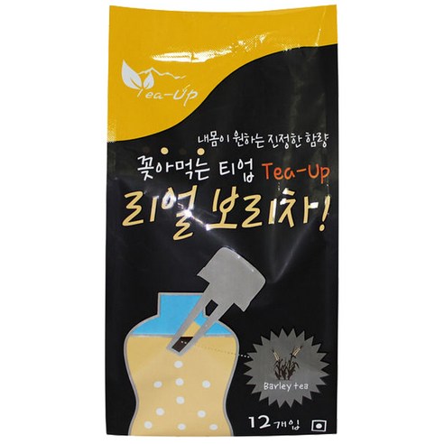 티업 꽂아 먹는 리얼 보리차, 3g, 12개