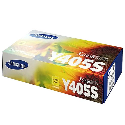 삼성전자 정품토너 CLT-Y405S, 노랑, 1개