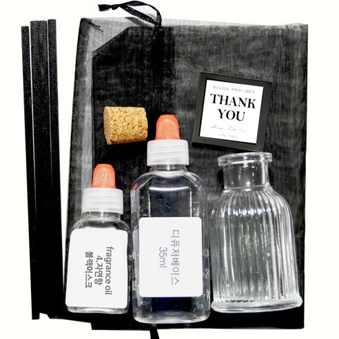 케이지 디퓨저KIT-일자미니원형 자연향, 4 머스크 블랙머스크, 50ml