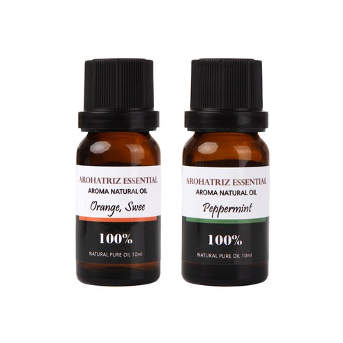 아로하트리즈 다용도오일, 스윗오렌지 10ml, 페퍼민트 10ml, 1개