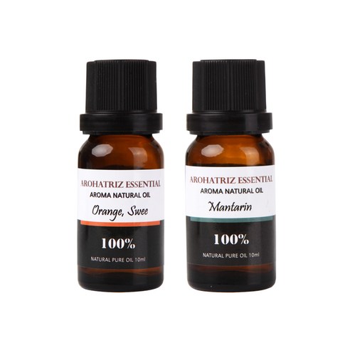 아로하트리즈 다용도오일, 스윗오렌지 10ml, 만다린 10ml, 1개