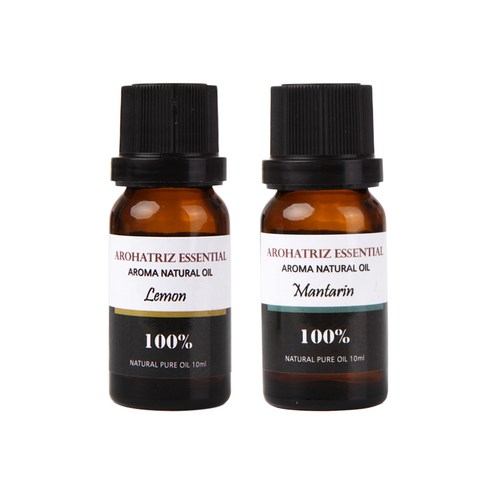 아로하트리즈 다용도오일, 레몬 10ml, 만다린 10ml, 1개