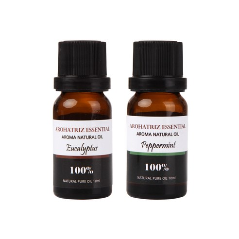 아로하트리즈 다용도오일, 유칼립 투스 10ml,  페퍼민트 10ml, 1개