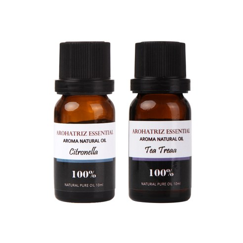 아로하트리즈 다용도오일, 시트로 렐라 10ml,  티트리 10ml, 1개
