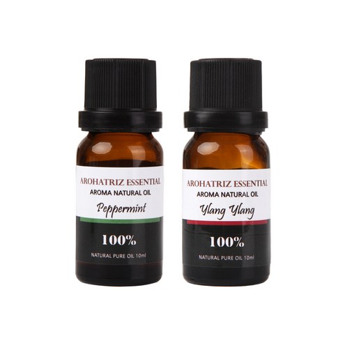 아로하트리즈 다용도오일, 페퍼민트 10ml,  일랑일랑 10ml, 1개
