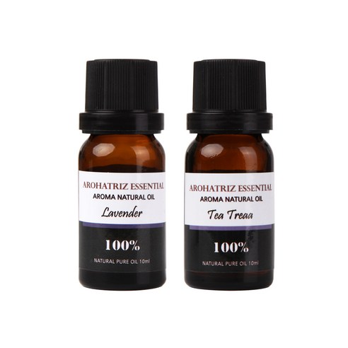 아로하트리즈 다용도오일, 라벤다 프렌치 10ml,  티트리 10ml, 1개