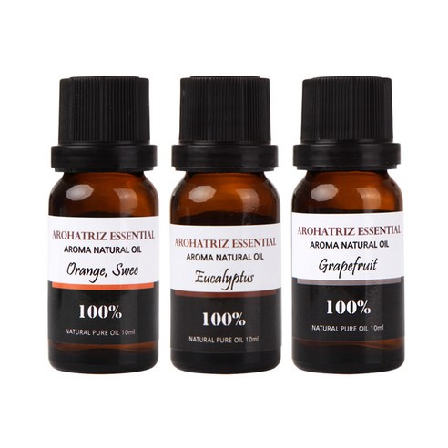 아로하트리즈 다용도오일, 스윗 오렌지 10ml,  유칼립 투스 10ml,  그레이프 프룻 10ml, 1개