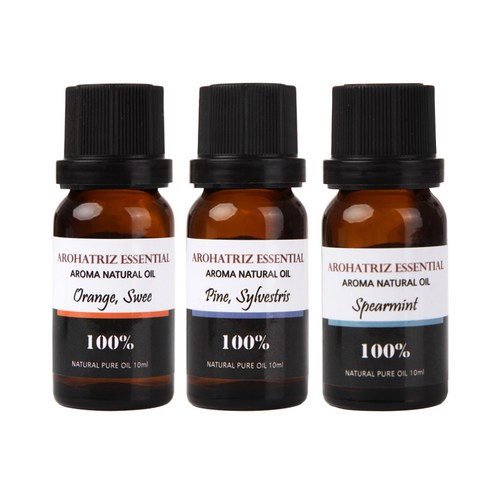 아로하트리즈 다용도오일, 스윗 오렌지 10ml,  파인 10ml,  스피아민트 10ml, 1개