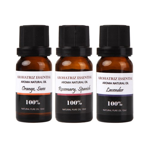 아로하트리즈 다용도오일, 스윗 오렌지 10ml,  로즈마리 10ml,  라벤다 프렌치 10ml, 1개