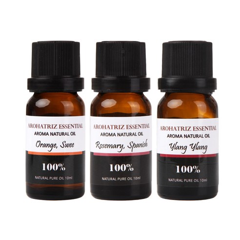 아로하트리즈 다용도오일, 스윗 오렌지 10ml,  로즈마리 10ml,  일랑일랑 10ml, 1개