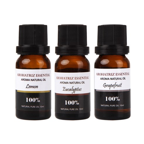 아로하트리즈 다용도오일, 레몬 10ml,  유칼립 투스 10ml,  그레이프 프룻 10ml, 1개