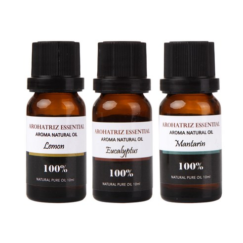 아로하트리즈 다용도오일, 레몬 10ml,  유칼립 투스 10ml,  만다린 10ml, 1개