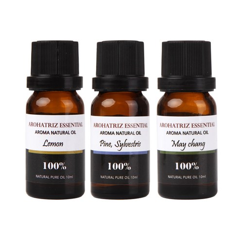 아로하트리즈 다용도오일, 레몬 10ml,  파인 10ml,  메이청 10ml, 1개