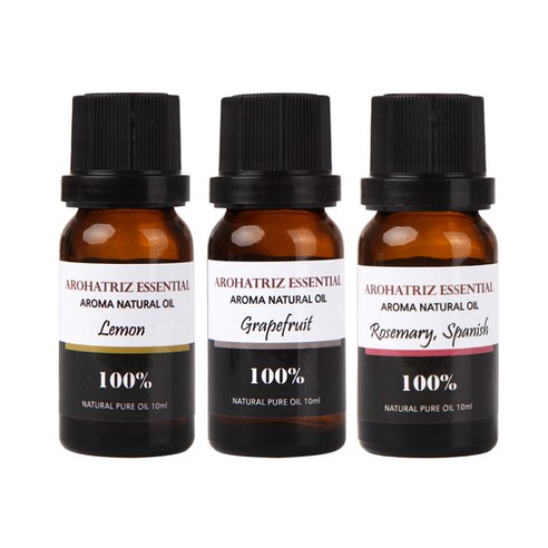 아로하트리즈 다용도오일, 레몬 10ml,  그레이프 프룻 10ml,  로즈마리 10ml, 1개