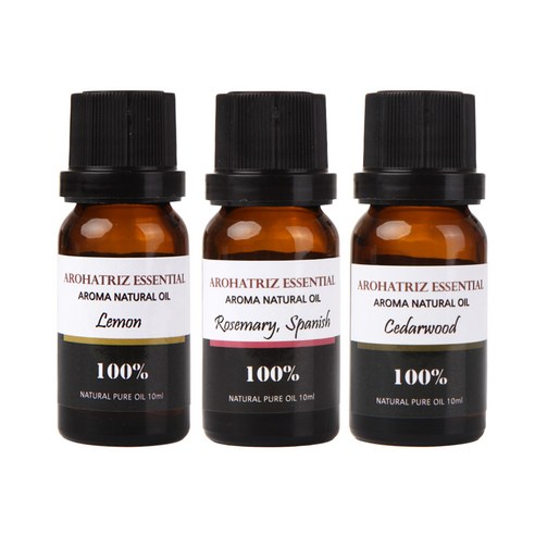 아로하트리즈 다용도오일, 레몬 10ml,  로즈마리 10ml,  시더우드 10ml, 1개