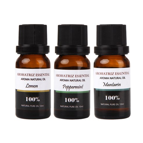 아로하트리즈 다용도오일, 레몬 10ml,  페퍼민트 10ml,  만다린 10ml, 1개