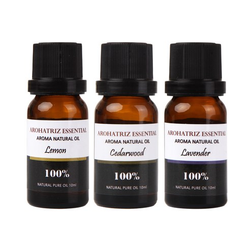 아로하트리즈 다용도오일, 레몬 10ml,  시더우드 10ml,  라벤다 프렌치 10ml, 1개