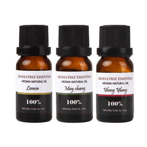 아로하트리즈 다용도오일, 레몬 10ml,  메이청 10ml,  일랑일랑 10ml, 1개