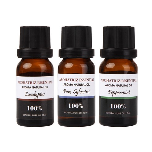 아로하트리즈 다용도오일, 유칼립 투스 10ml,  파인 10ml,  페퍼민트 10ml, 1개