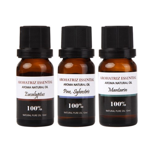 아로하트리즈 다용도오일, 유칼립 투스 10ml,  파인 10ml,  만다린 10ml, 1개