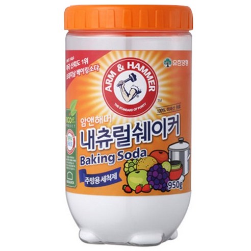 암앤해머 내츄럴 쉐이커 베이킹소다, 950g, 1개