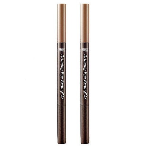 에뛰드하우스 드로잉 아이브라우 0.25g, 7호 밝은갈색, 2개