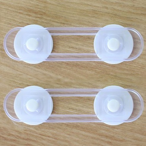 아이엘 다용도 잠금장치 12센치, 화이트, 1개