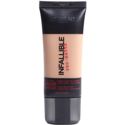L''Oreal 인팰러블 프로-매트 업 투 24HR 파운데이션 30ml, Caramel Beige, 1개