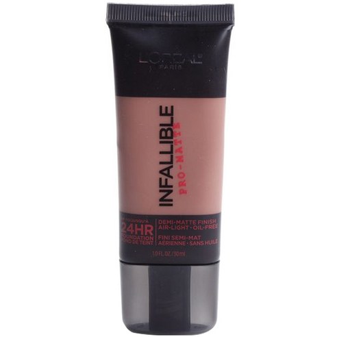 L''Oreal 인팰러블 프로-매트 업 투 24HR 파운데이션 30ml, Cocoa, 1개