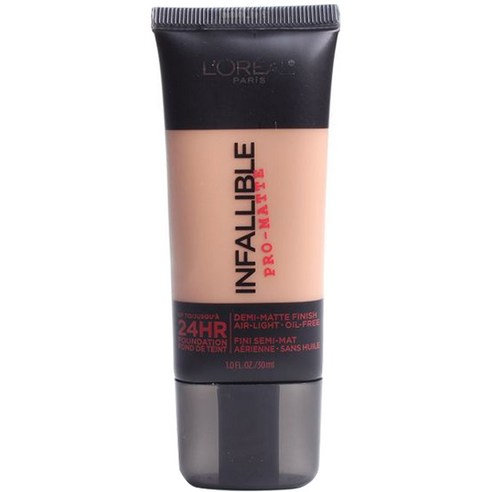 L''Oreal 인팰러블 프로-매트 업 투 24HR 파운데이션 30ml, Creme Cafe, 1개