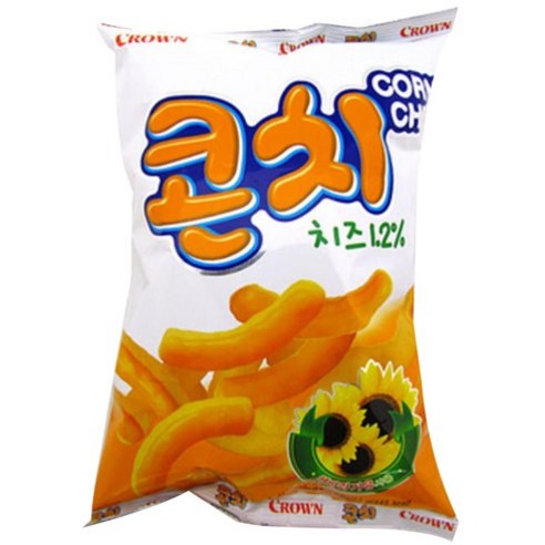 크라운 콘치 치즈맛, 83g, 2개