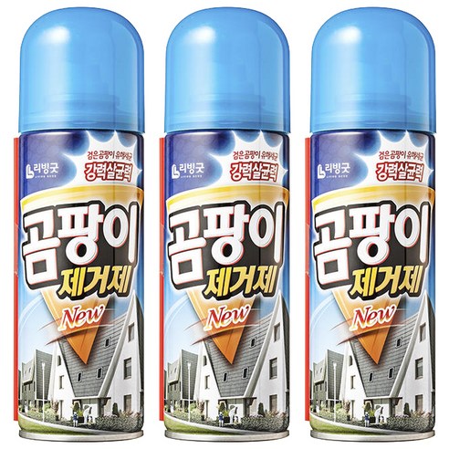 리빙굿 곰팡이 제거제, 220ml, 3개