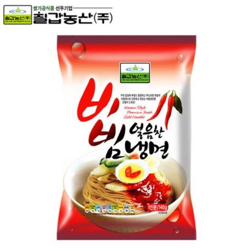[칠갑농산] 냉면 140g, 2개