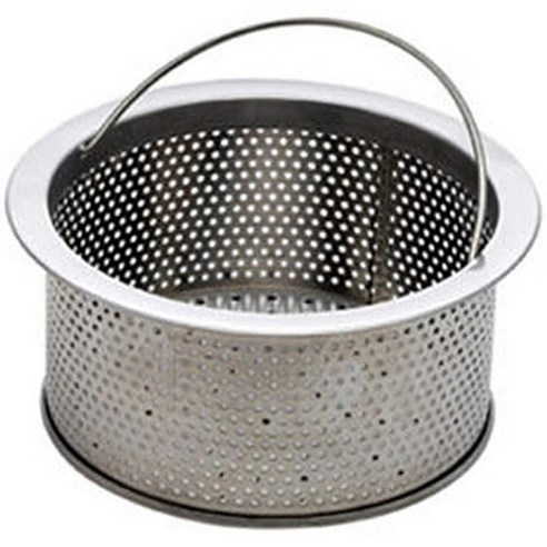 싱크대 싱크대 벨라쿠진 304스텐 싱크 배수구 커버 + 거름망 세트, 1세트 스토피아 스텐 씽크망 대, 실버, 1개