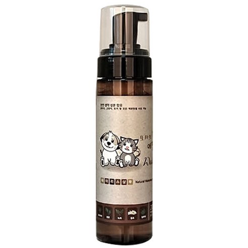 안심 증발하는 또자 안헹구는 애견샴푸, 200ml, 1개
