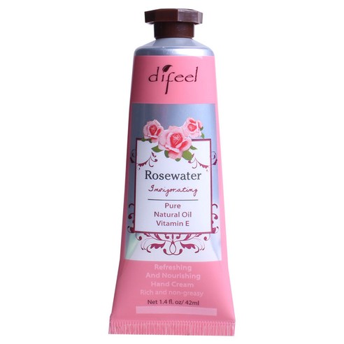 썬플라워 디필 인비거레이팅 로즈워터 핸드 크림, 42ml, 1개