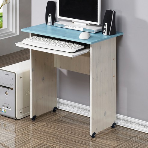 에비타코코 DIY 리안나 입식 PC 책상, 워시