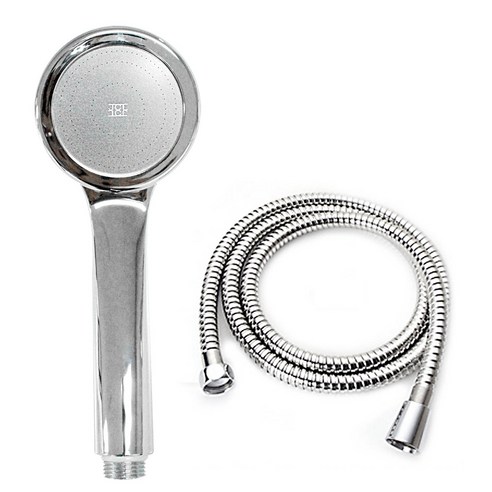 아이언피팅 절수샤워헤드 + 1.5 m 사워줄, 2개