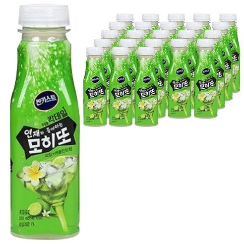 미닛메이드 알로에 350ml x 24pet.CD, 24개