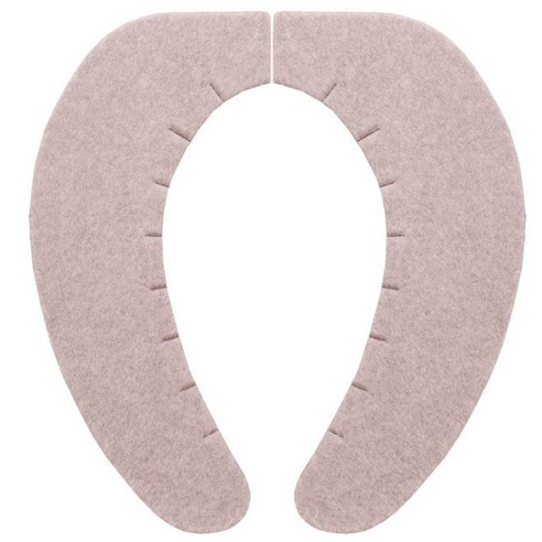 산코 후카후카 냄새탈취 변기시트커버, 베이지, 1개