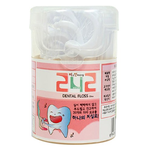 242 일회용 치실, 50개입, 1세트