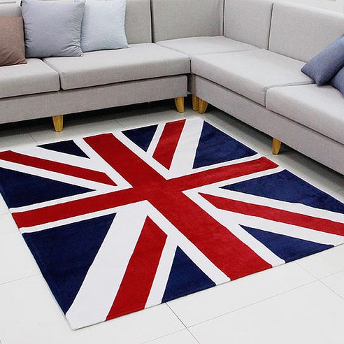 영국 감성과 실용성을 겸비한 럭셔리 극세사 러그