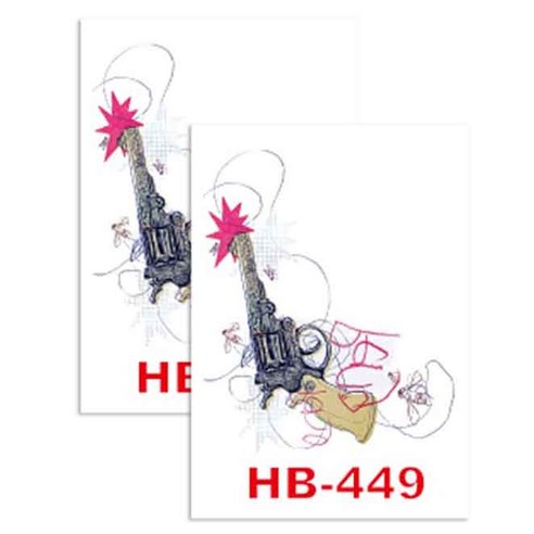 허니걸 타투 타투스티커 2개, HB-449