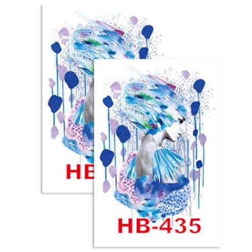 허니걸 타투 타투스티커 2개, HB-435