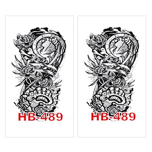 허니걸 타투스티커, HB-489, 2개